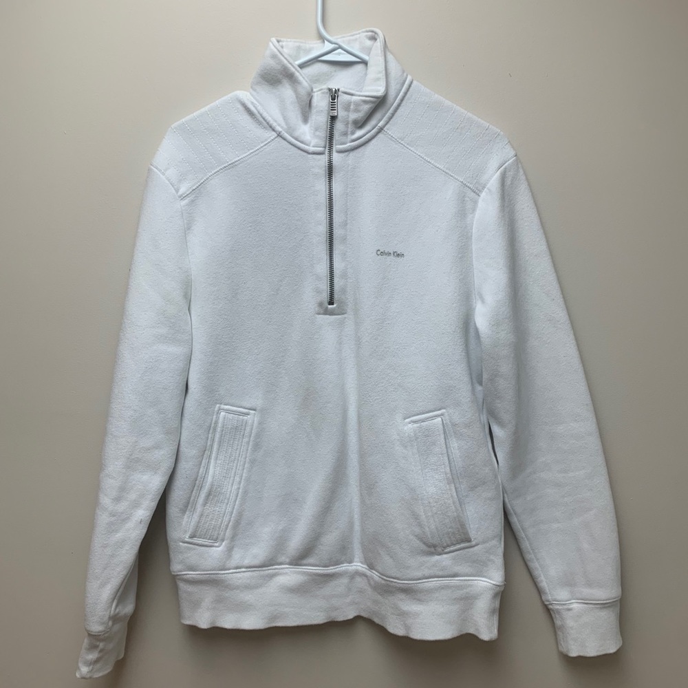 Calvin Klein half zip sweater